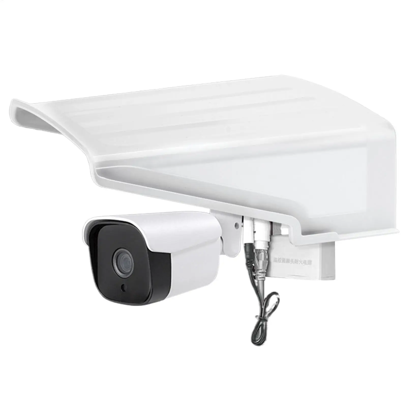 Outdoor Camera Protector Waterproof Weather-Resistant Protector Security Camera Sun Rain Shade for House Garden Yard Hotel