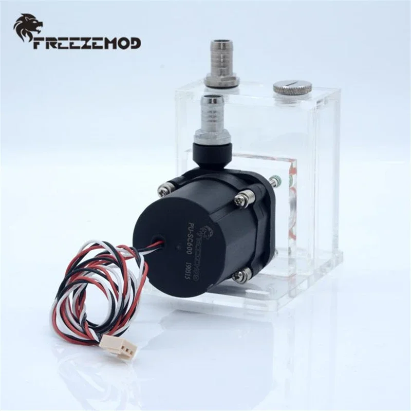 FREEZEMOD PUB-ST600 Notebook Water Cooler Cubic Pump Industrial Instrument Integrated Water Tank Mute Pc Cooling. PUB-ST600