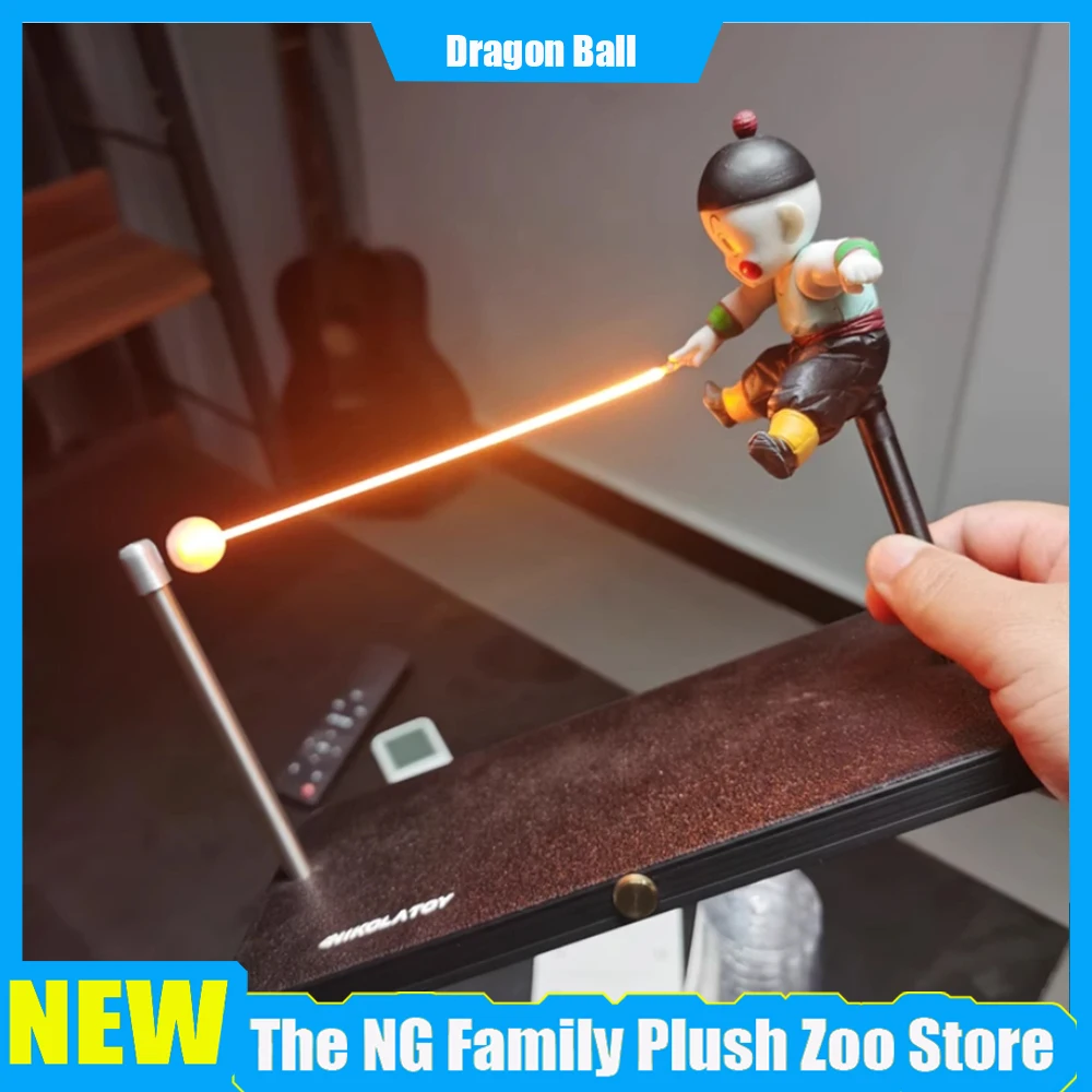 

NIKOLATOY Dragon Ball Figure Son Goku Chaoz Night Lamp Anime Figure Dragon Ball Wave Magnetic Night Lamp Ornament Model Toy Gift