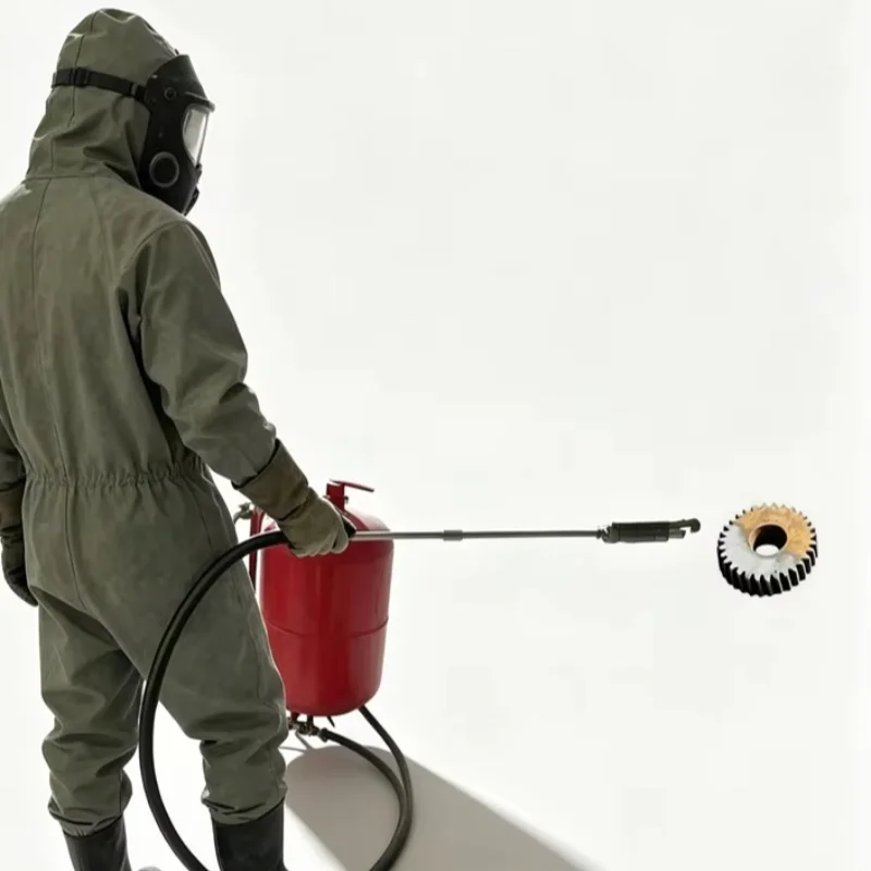 2026 Sandblasting Gun with 60cm Extension Rod 5pcs Sandblaster Nozzles 2/2.5/3/3.5/4.5mm Sand Blaster Gun