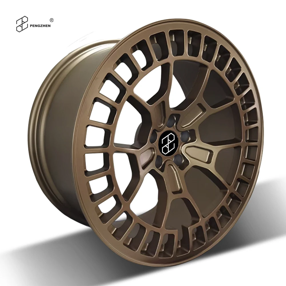 For  Custom 6061-T6 Matte Bronze 20 21 Inch 5x112 Forged Alloy Rims Jantes Wheel for Audi RS6