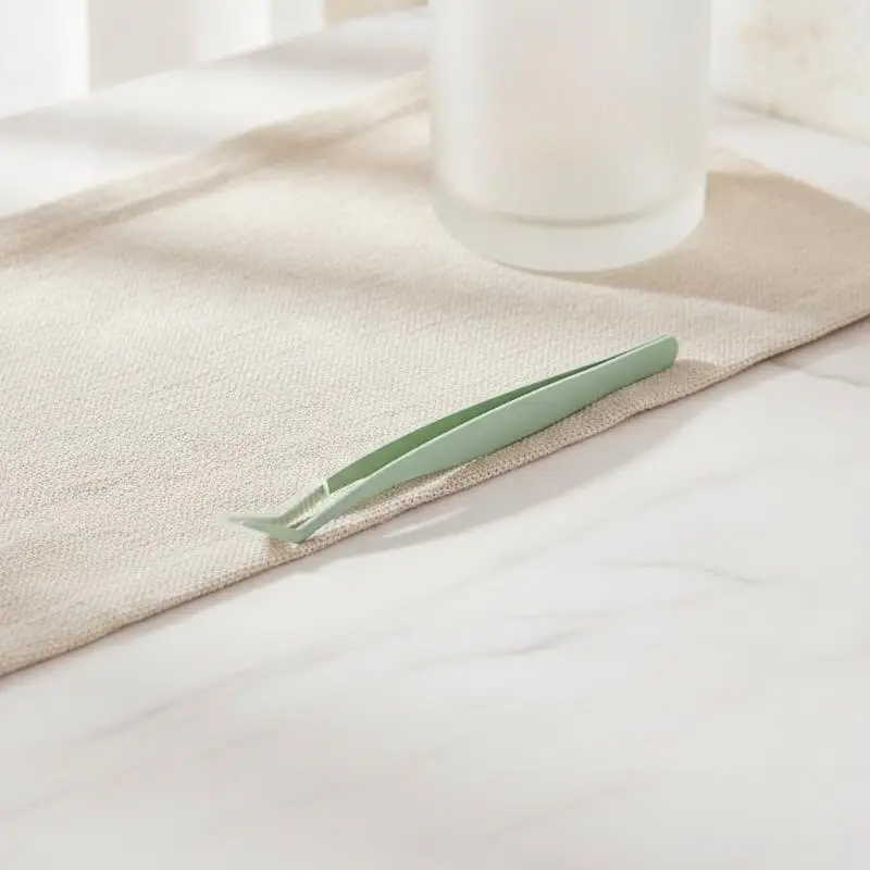 Professional DIY Lash Tweezers Non Stick False Eyelash Applicator Tool for Lash Lift Grafting Home Use