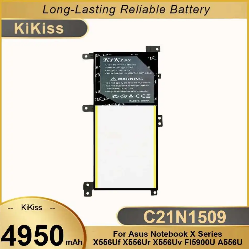 

Прочный аккумулятор для ноутбука Asus Notebook X серии X 556UF X556UR X556UV FL5900U A556U C21N1509
