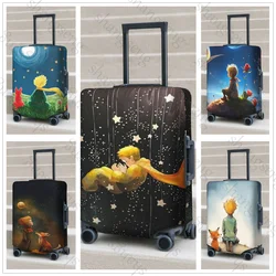 Funda protectora de equipaje elástica gruesa con estampado de anime del Principito, traje con cremallera para bolso, fundas para maleta, cubierta para carrito de viaje