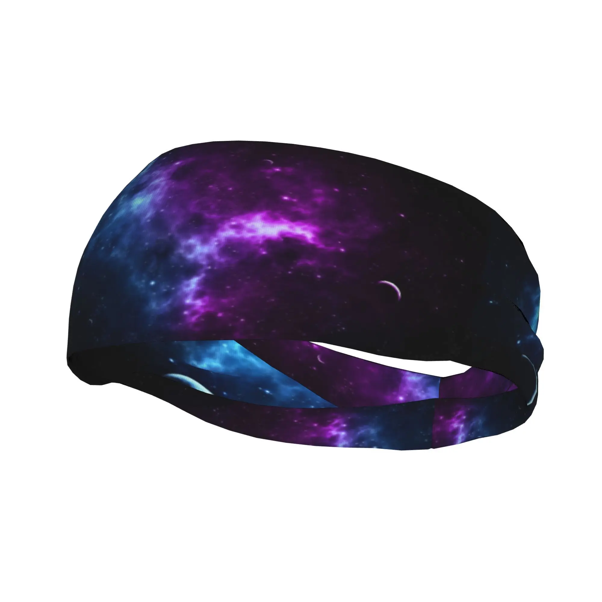 

Galaxy Print Unisex Sports Headband Perfect for Yoga Gym Running Outdoor Activities Outdoor Headwear Vibrant Headband