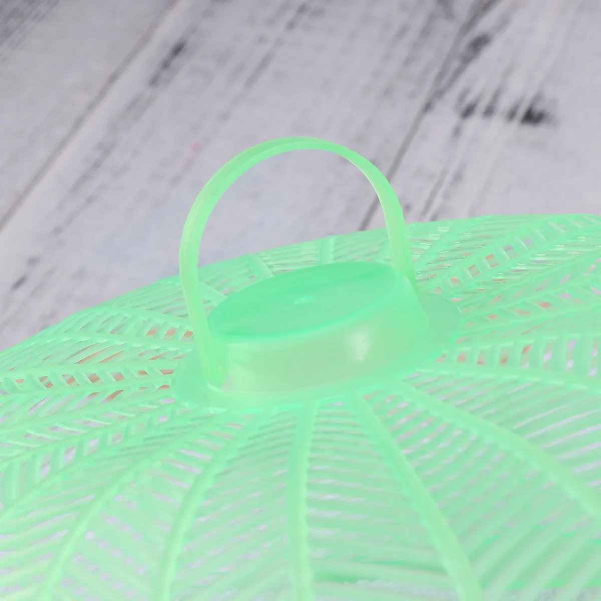 

Green Plastic Umbrella Shape Food Cover Large Picnic Barbecue Kitchen Fly Anti Insect Cover Portable Food Tent