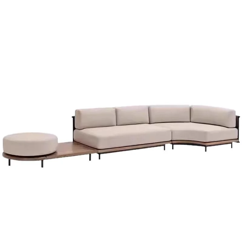 

&Outdoor Teak Sofa Set Weather Resistant Durable Furniture for Villa Hotel Dining & Balcony Use