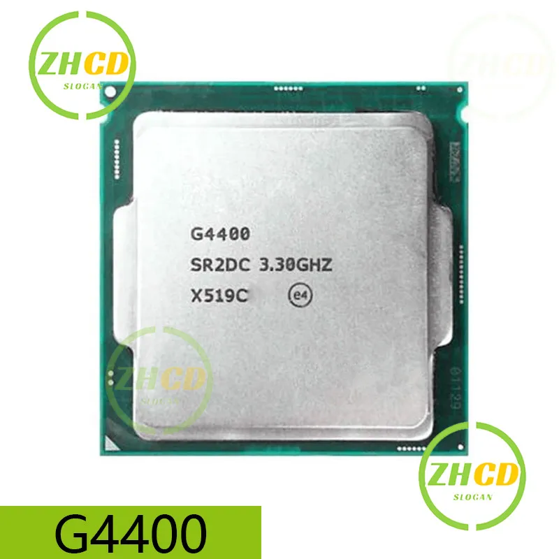 Intel Pentium For G4400 3.3GHz dual-core dual-threaded CPU processor 2M 54W LGA 1151