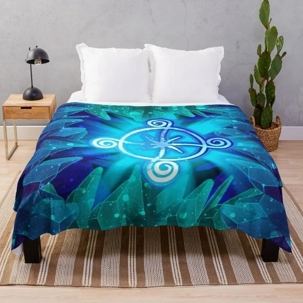 

Wizard101 - Ice School Throw Blanket Warm Throw Blanket Gift for Anniversary