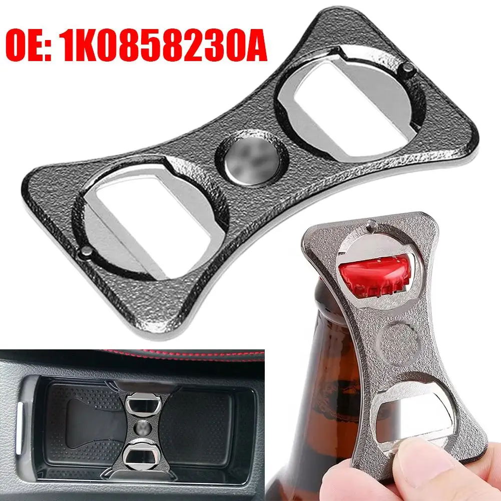 Car Portable Bottle Opener Beer Stainless Steel Car Accessories Bar Tool For VW Golf MK6 M K5 Travel GTI Scirocco Jetta