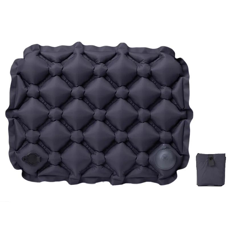Press Type Inflatable Seat Pad Thickened Outdoor Cushion Lightweight Foldable Camping Mat Portable Travel Seat For Beach Backpac