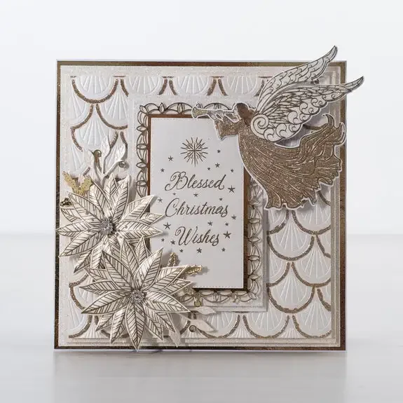 Christmas Gathering Stamp 2025 New Metal Cutting Dies For DIY Scrapbooking Crafts Maker Photo Album Template Handmade Decoration