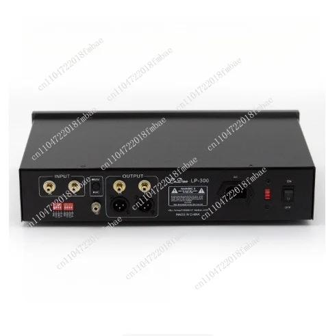 MM/MC dual-purpose vinyl audio amplifier LP300 has strong resolution and rich detail. Gain: MM 240 times, MC 2000 times