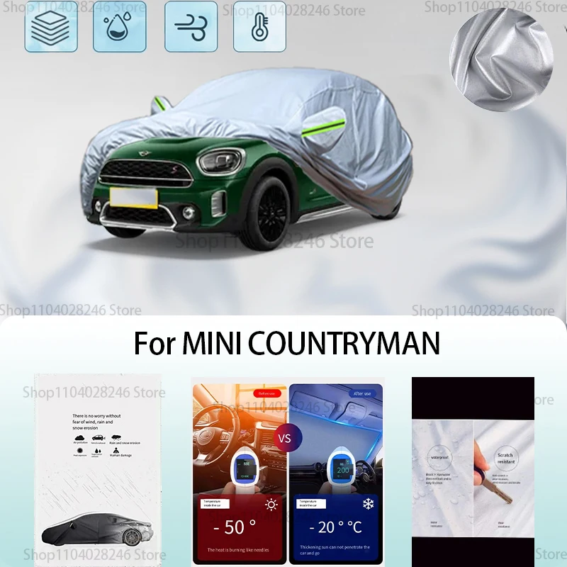 

For MINI COUNTRYMAN Car clothing sun protection snow prevention antifreeze car protective cover auto cover