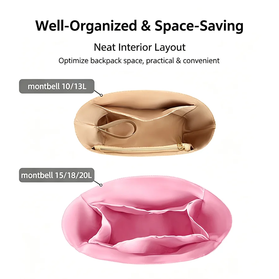 กระเป๋าเก็บของด้านในแบบน้ำหนัก - Woman In Bag บทวิจารณ์และราคา
