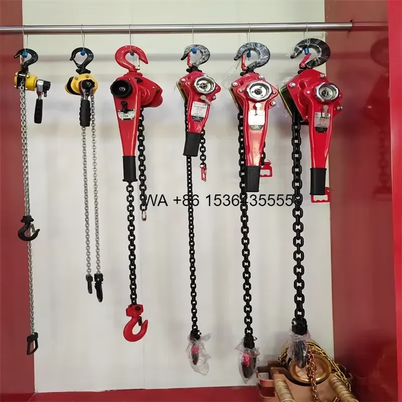 Wmwmnu for HENITUER S3025 HSHVA Lever Hoist 3 Ton Chain Block Hand Chain Power Source G80 Lifting Tool