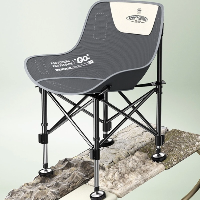 New Model Beach Chairs Dedicated Folding All-terrain Beach Chairs Lift System Advanced Outdoor Furniture Sedie Da Spiaggia ZYSTY
