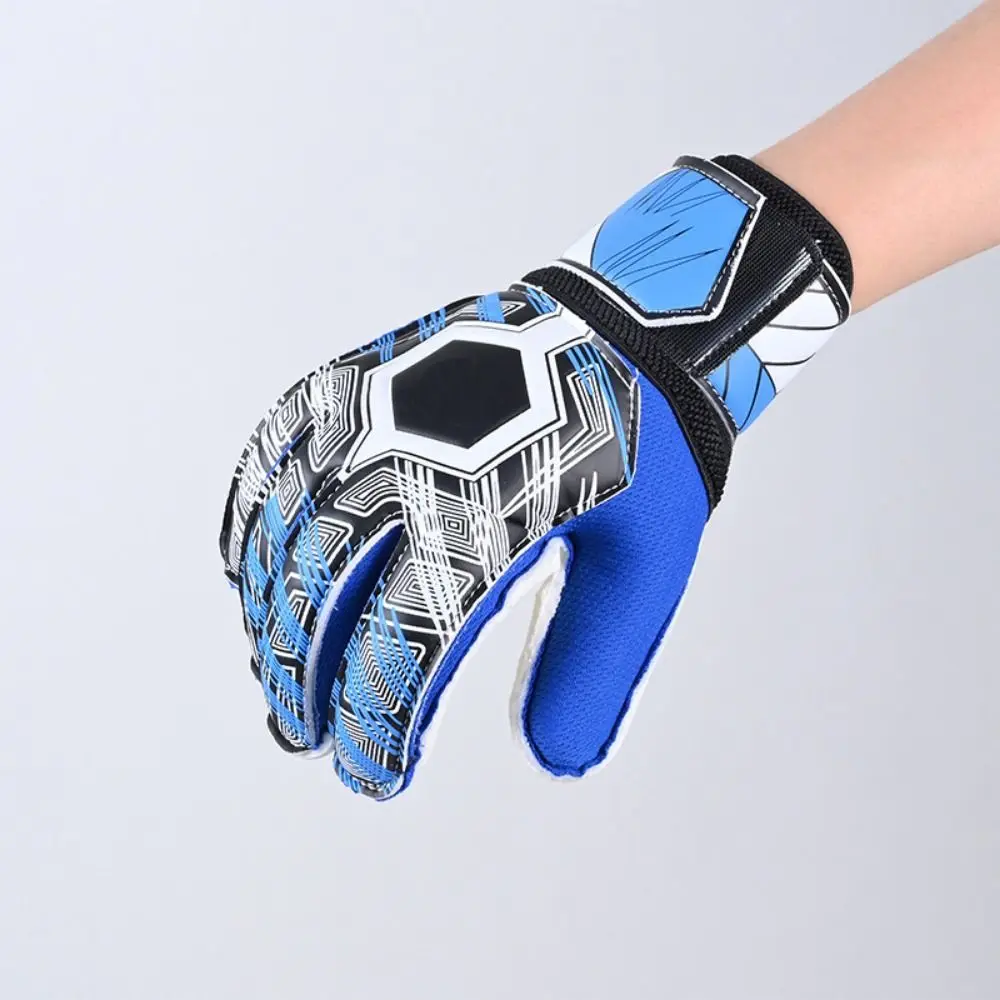 

Finger Protection Goalkeeper Gloves Non-Slip Wear-Resistant Latex Soccer Gloves Thickened Durable Football Goalkeeper Gloves
