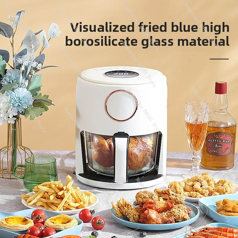 Household large-capacity air fryer, visual electric fryer 110V US and European 220V