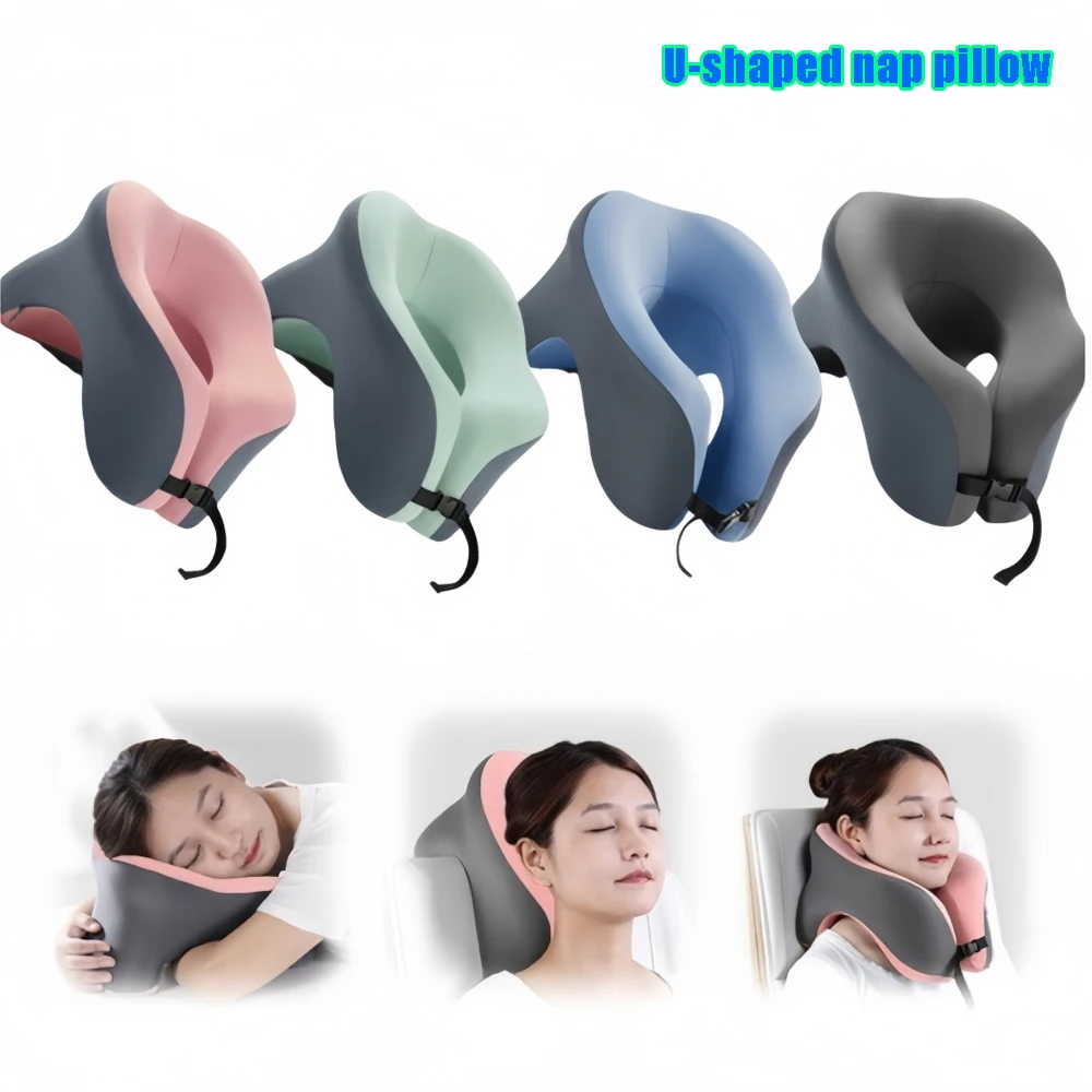 Student Desk Nap Pillow Office Sleeping Pillow Multifunctional Napping Cushion Portable Foldable Soft Plush Travel Support