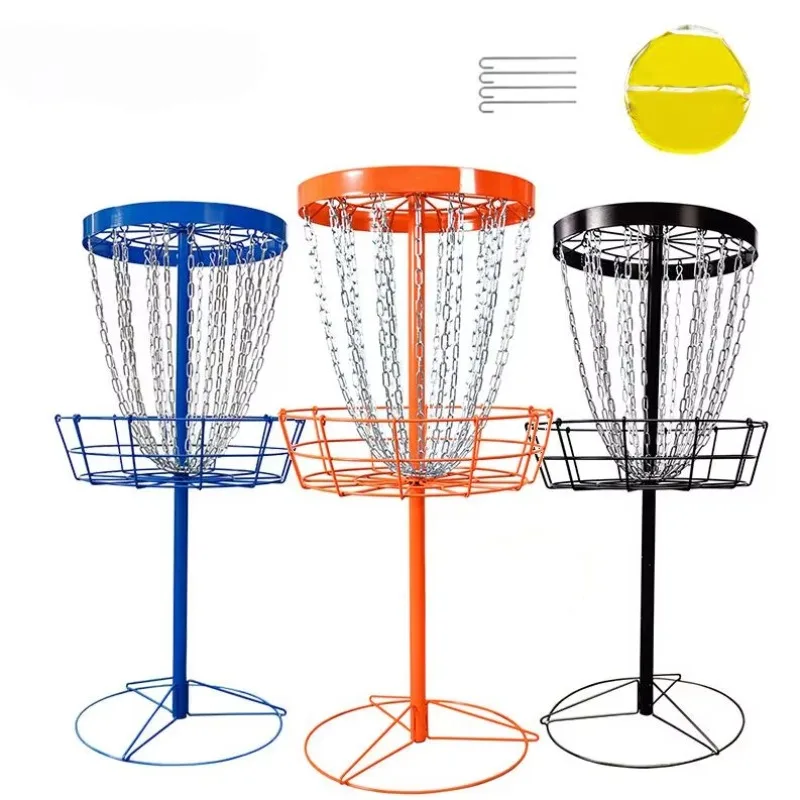 Professional Throwing Disc for Golf Game Flying Disc Camping Team Building Competitive Basket 24 Chain Plastic Outdoor Games