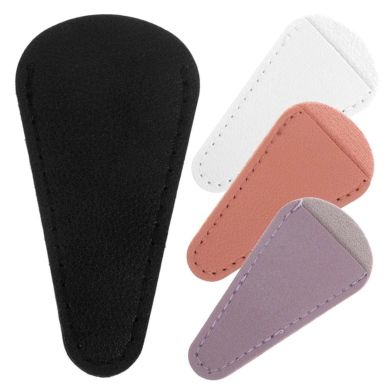 

4Pcs Scissor Protectors PU Covers Portable Embroidery Tool Storage Scissor Tip Protectors