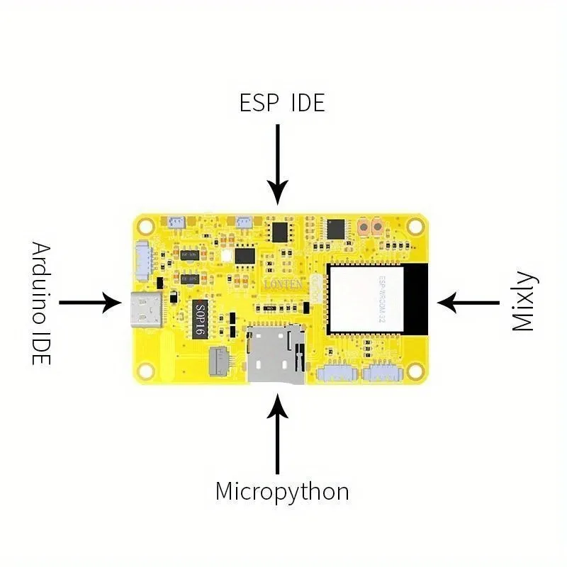 Nieuwe ESP32 Arduino LVGL WIFI & Bluetooth Development Board 3.2 "240*320 IPS Smart Scherm 3.2 inch IPS LCD TFT Module
