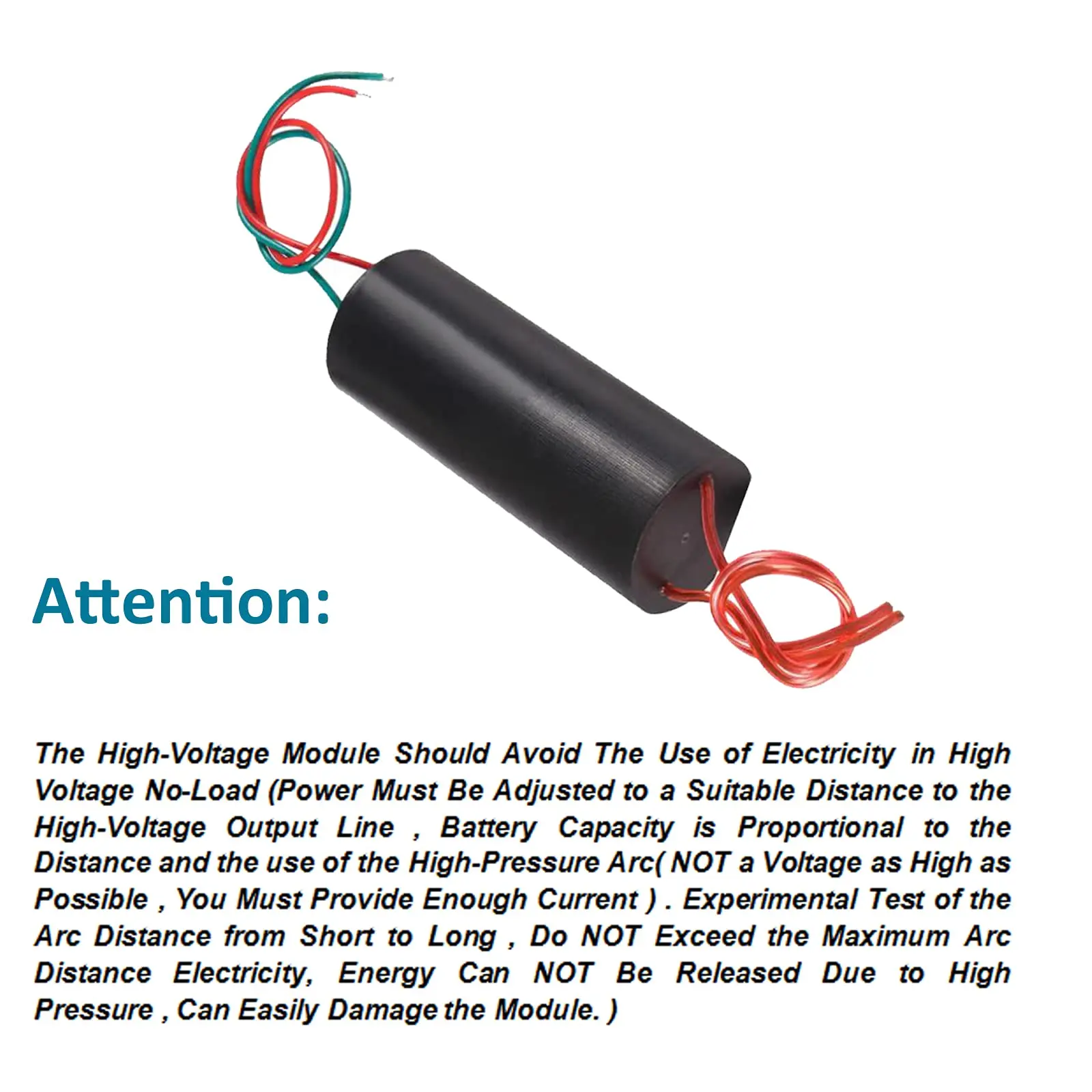 High Voltage Generator DC 3.7V-7.4V to 1000kV Boost Step-Up Inverter Arc Pulse Generator Power Module High Voltage Transformer