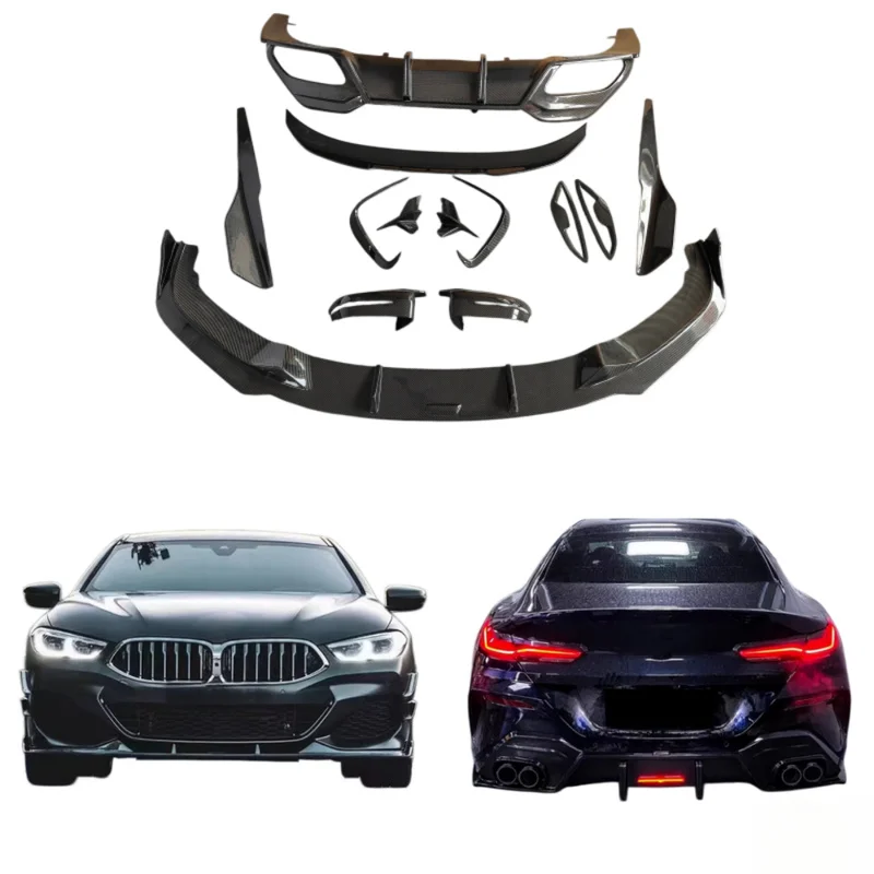 High Quality TK Style Carbon Fiber Customized Body Kit Auto Exterior Upgrade Tuning Parts