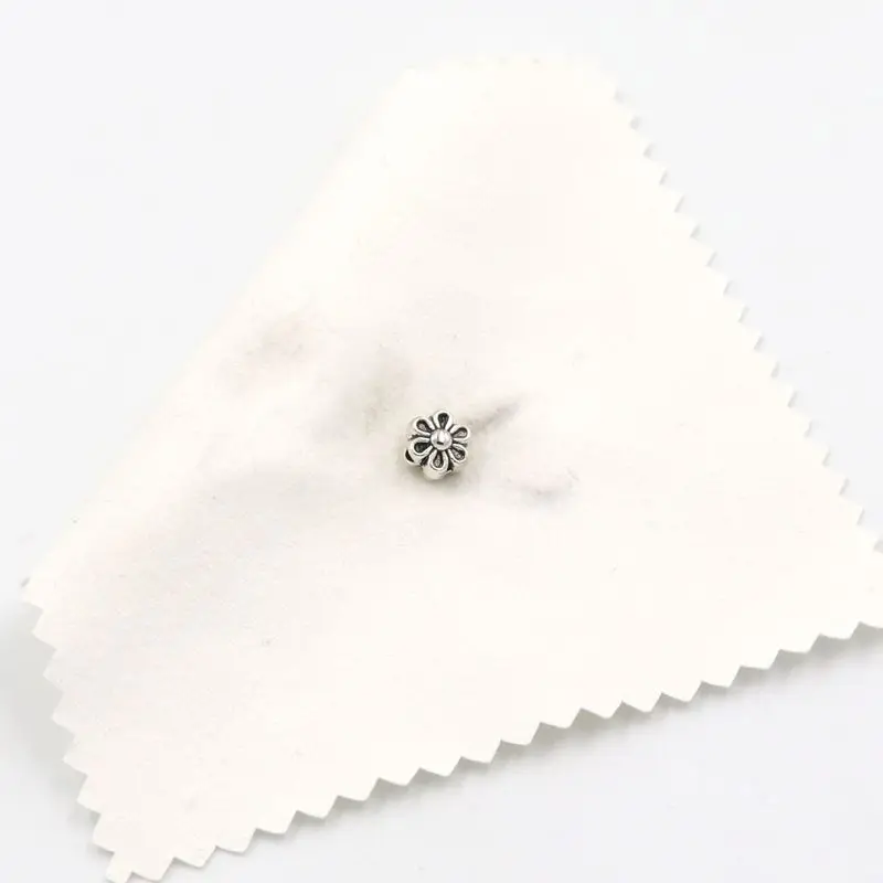 10pcs Strong Power Silver-Plate Polished Cloth Necklace Bracelet Ring Anti Tarnish Jewelry Cleaner Tool Maintain Diy Accessories