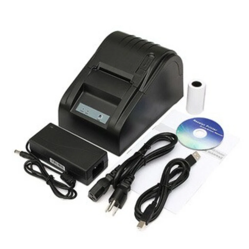 

Thermal printer, POS-5890T supermarket cashier printer usb small bill printer