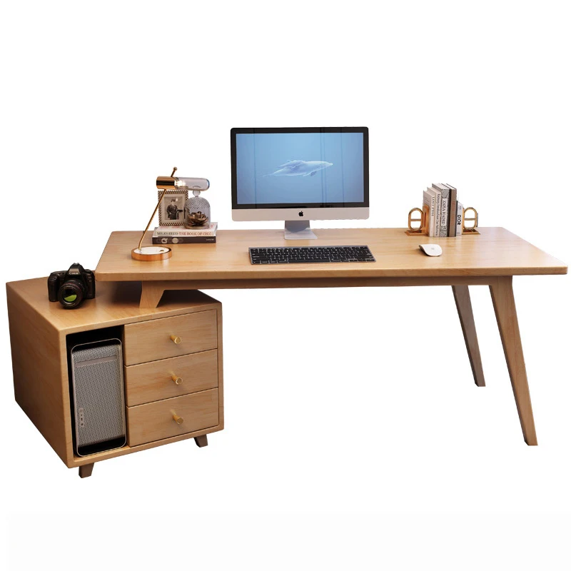 Portable Standing Computer Desk com gaveta auxiliar, Student Reading Desk, Office Furniture