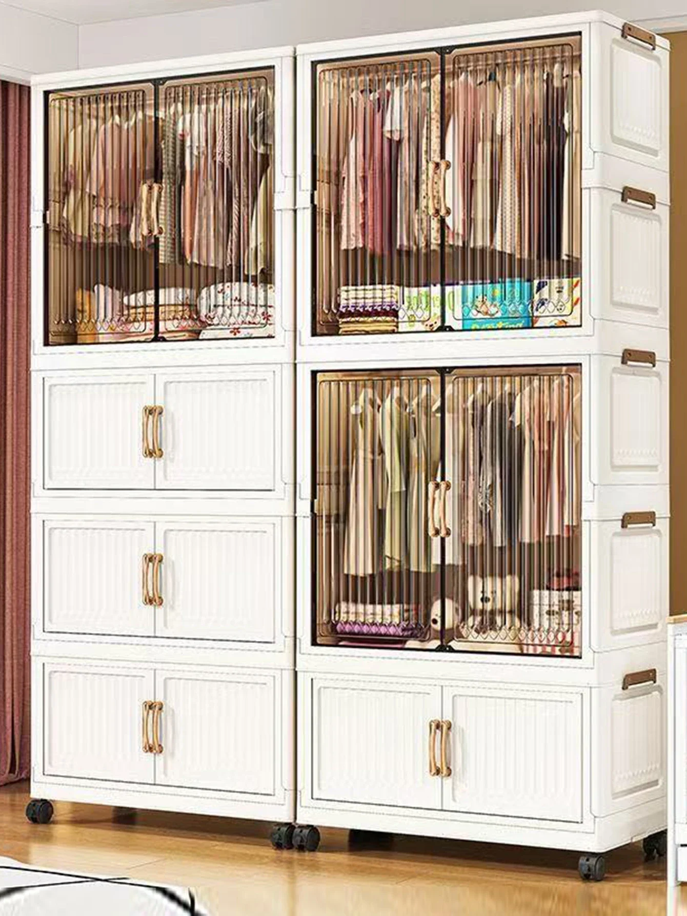 Folding Locker Closet Organizer Multi-Scene Storage Solution Portable And Versatile Storage for Home And Office