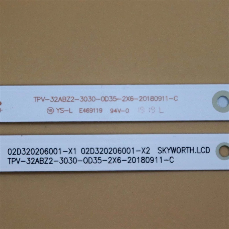 LED バックライトストリップ AOC 32S5195/78G 32S5295/78G バー JL.D32061330-075AS-M_V01 キットバンドフィリップス 32PHF5212/T3 32PHF3282