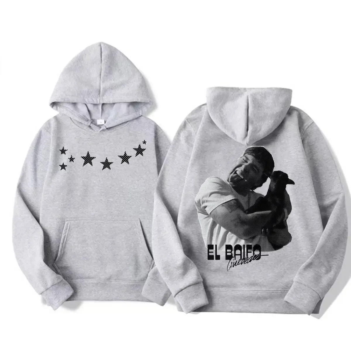 Rapper Quevedo EL BAIFO 2026 Graphic Hoodies Men Women Fashion Hip Hop Streetwear Sweatshirt Casual Fleece Long Sleeve Pullovers