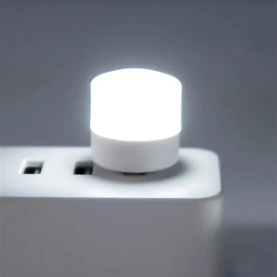 Mini USB Plug Lamp LED Small Night Light Computer Mobile Power Charging Mini Book Light LED Eye Protection Reading Night Light