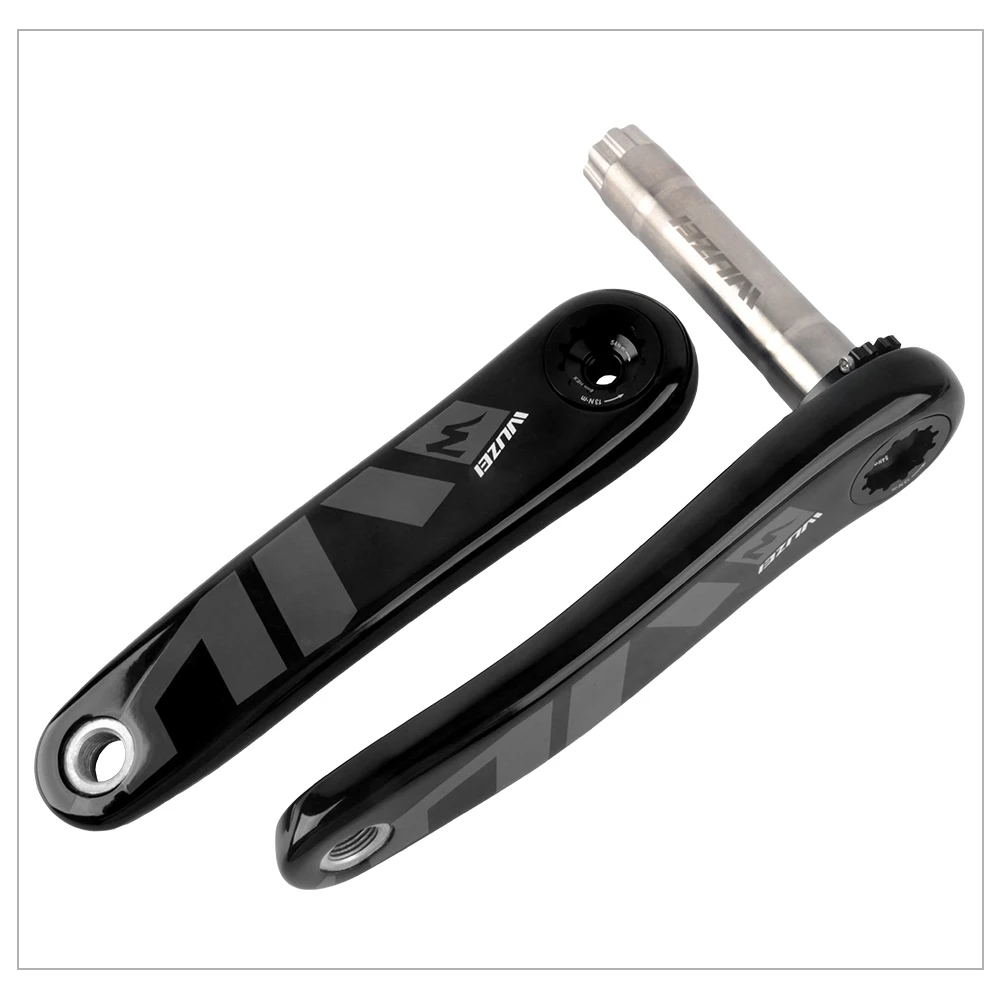 WUZEI 3/8 Bolt Direct Mount Carbon Fiber Mountain Bike Crank 8/9/10/11/12S Axle 24MM for SRAM XX1 X01 X1 GX Ultralight Crank