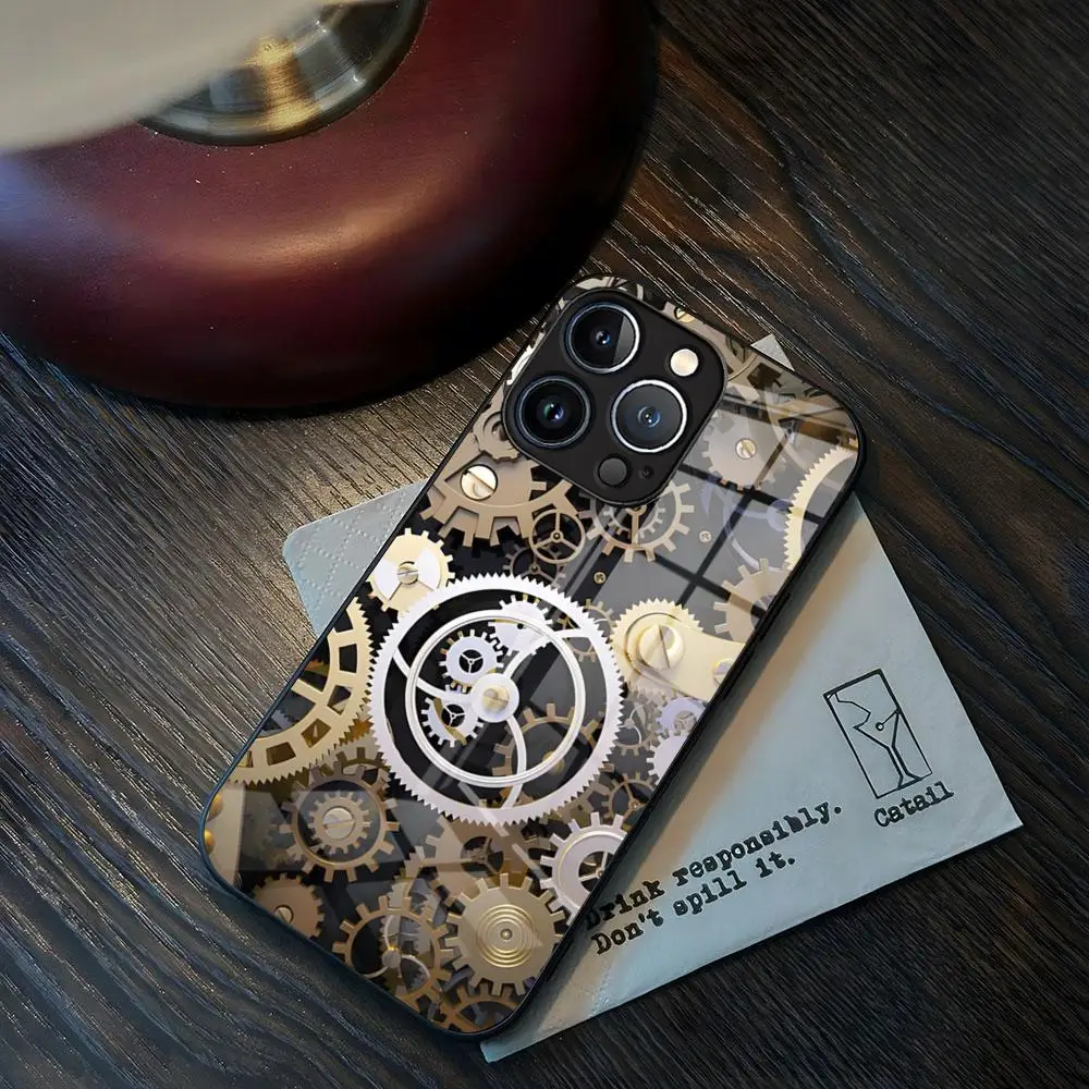 Circuito Orologio Classico Cassa Del Telefono Meccanico 2024 CALDO Per Huawei P P50 P60 40 30 20 10 Pro Proplus P9 Smart Mate40 Z 30Lit