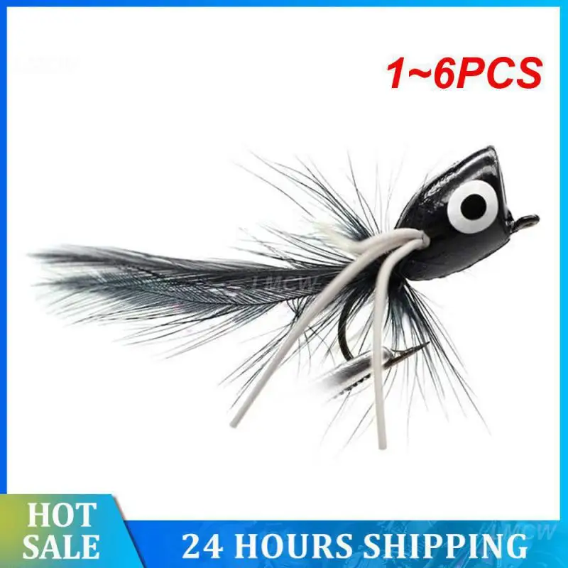 1~6PCS Fish Hook Sharp Hook Bionic Design Versatile Fly Hook For Every Fishing Style Artificial Bait Fishing Accessories