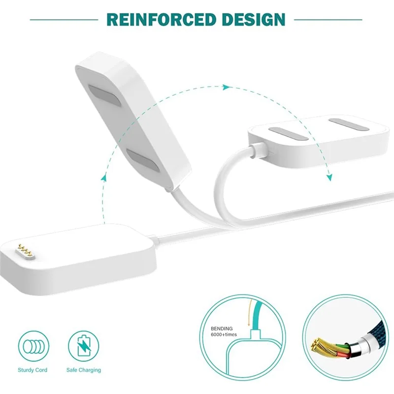 A73E-2-Pack Charger Dock For Verizon Gizmo Watch 1 2 3, Kids Smartwatch Accessories 1M