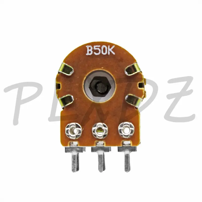 مقياس جهد مزدوج 148 ، عمود قياس جهد مزدوج 20 ل 20 مم ، 1K 2K 5K 10K 20K 50K K ، 6 دبوس ، 10K