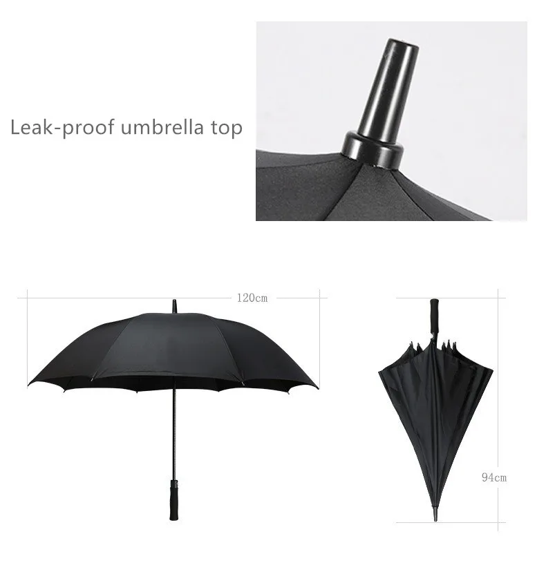 For Rolls-royce Mercedes-benz BMW and Other Luxury Cars EVA Business Long Handle Umbrella LOGO Golf Gift Umbrella