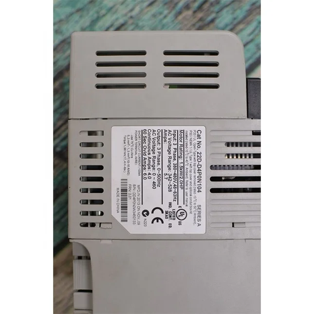 Hot Sale 22D-D4P0N104 VFD Electrical Frequency Converter Machine VFD Motor AC Drive Manual Wechselrichter