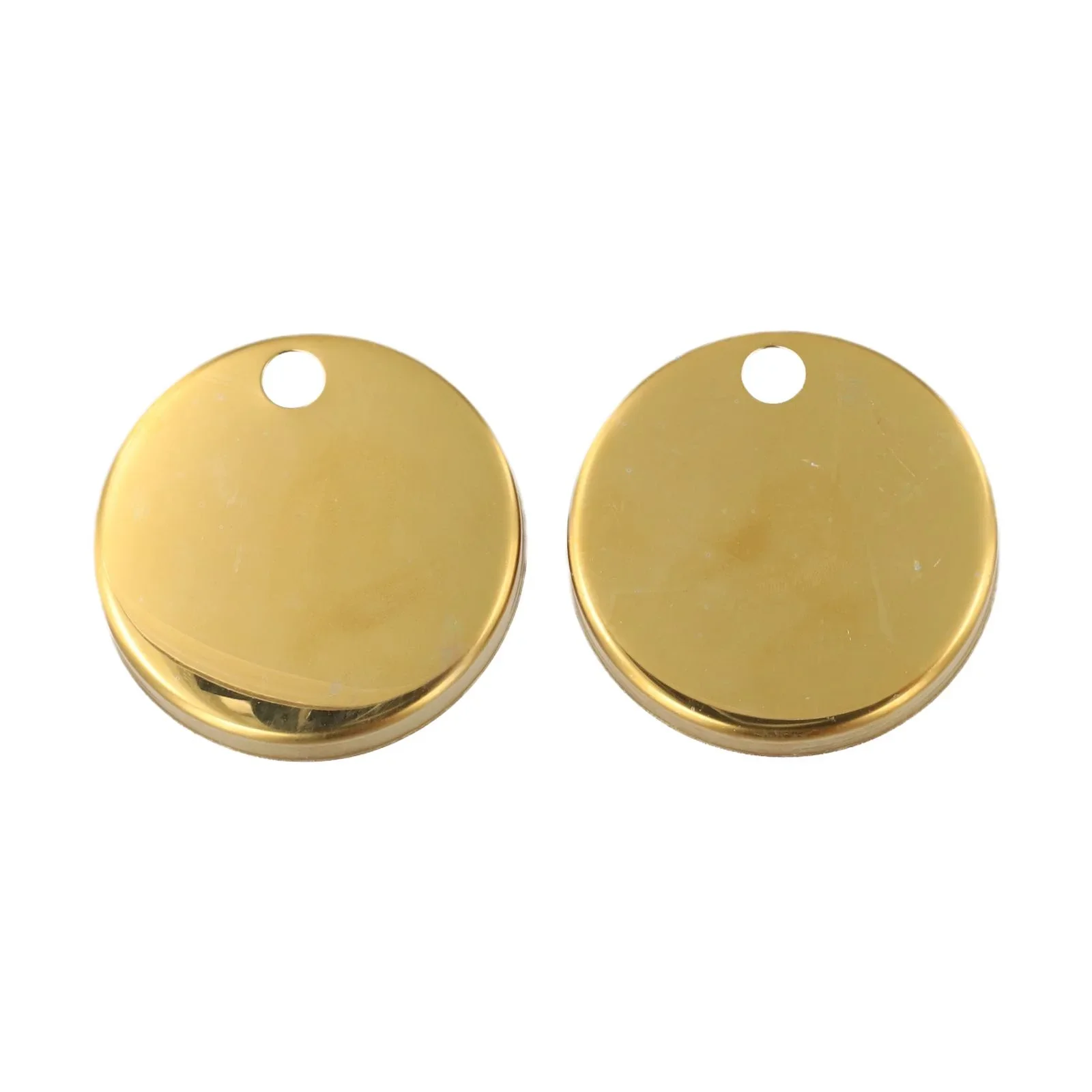 24 Stainless Steel Toilet Seat Hinge Covers 60mm Replacement Screw Fixing Decorative For Bathroom Seat Installation