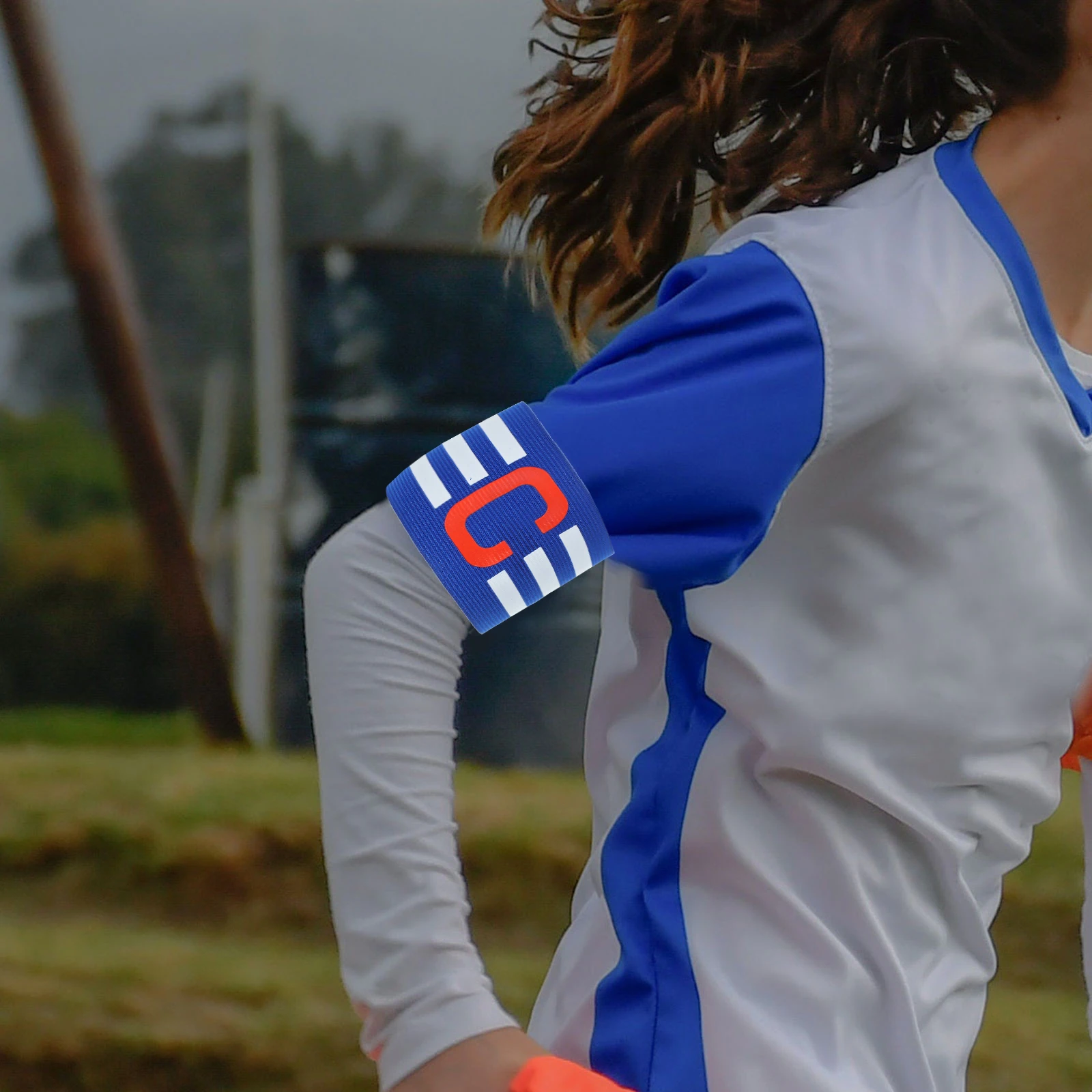 

3pcs Football Captain Armband Adjustable Soccer Team Armbands Wear-Resistant Sports Leader Band For Rugby Basketball Ice Hockey