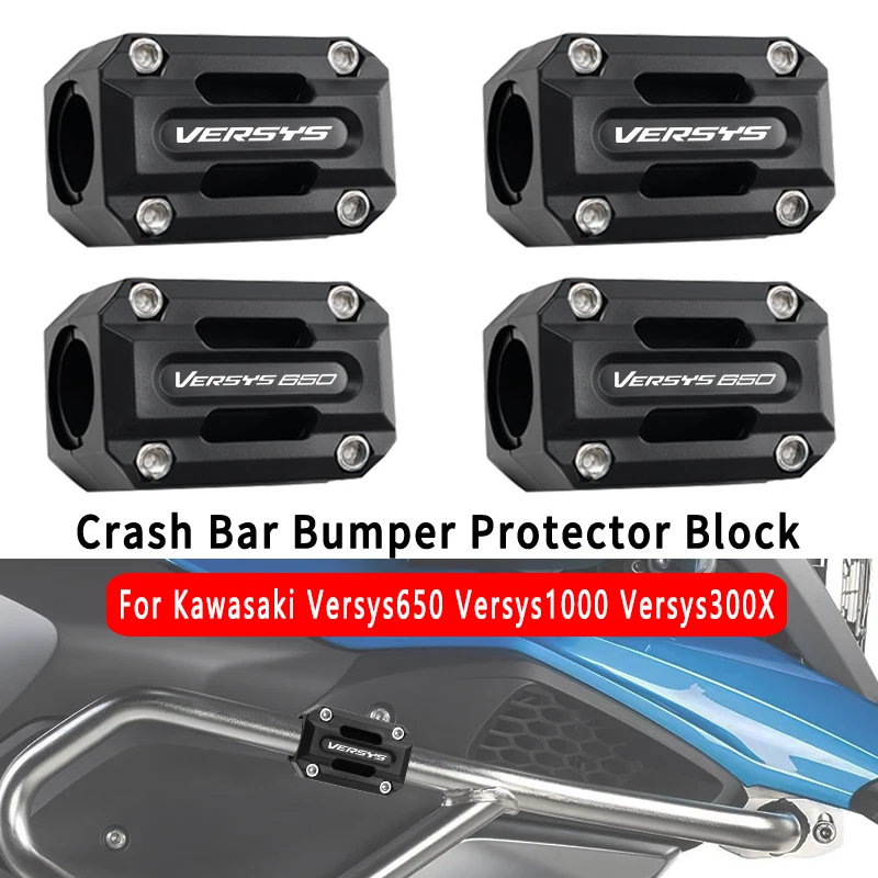 Motorcycle Accessories Engine Guard Bumper Crash Protection NEW For Kawasaki Versys650 Versys1000 All years Versys300X VERSYS