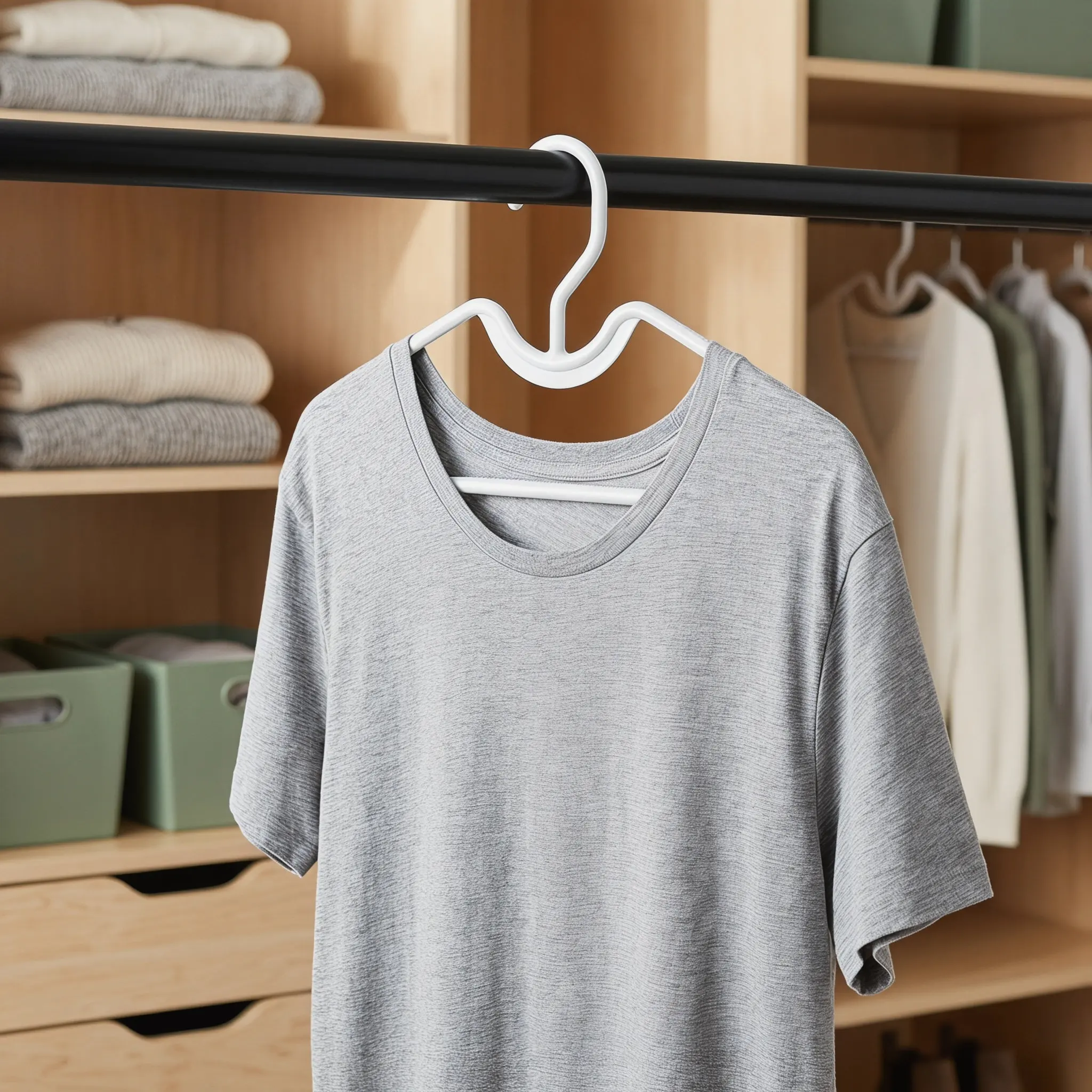 20 Pcs Hangers for Shirts Short Clothes Slim Jacket Apartment Closet Plastic Coats with Hooks