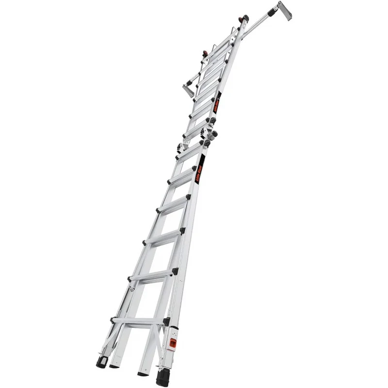 Little Giant Ladders, M26, 26 ft, Multi-Position Ladder, Aluminum, Type 1A, 300 lbs weight rating