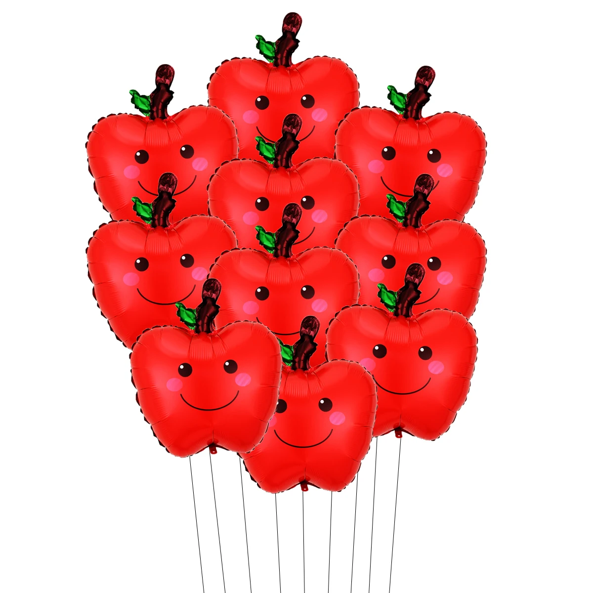 10 Stück Deutscher Buchstabe Schulkind Back to School Luftballons Set Eiscreme Hurra Schulkind Schwarz zur Schule Dekorationen