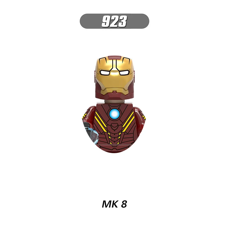Disney Marvel Legends Iron Man Bausteine ​​Minifiguren Neue Iron-Man MK85 Actionfiguren Ziegel Pädagogisches DIY-Spielzeug Geschenke